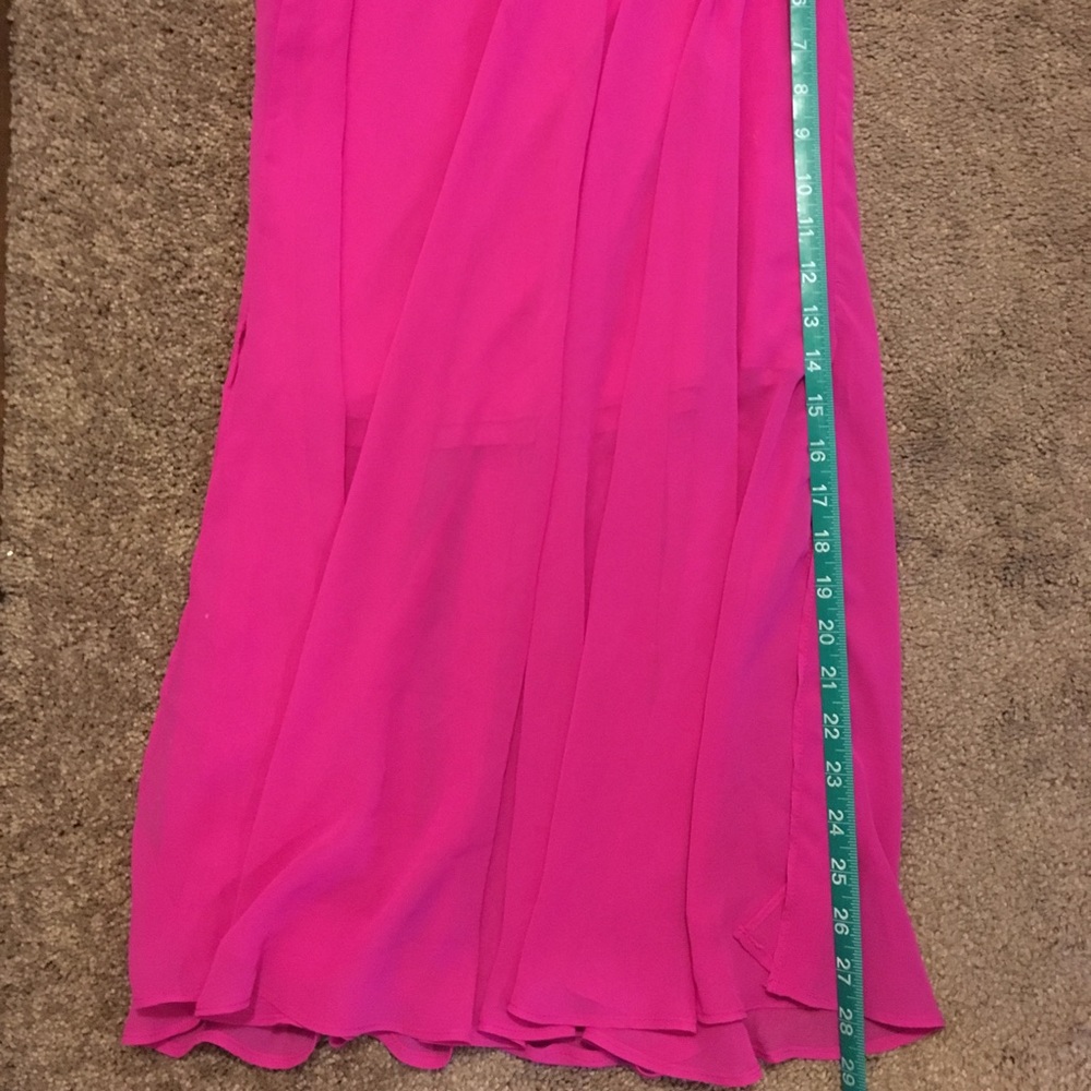 Nordstrom pink chiffon skirt!